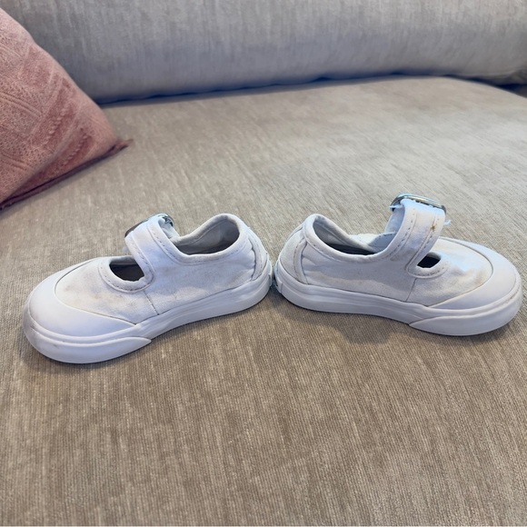 Vans White Kids Dress Shoes - Picture 2 of 6